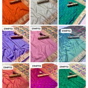 S1MP113
Muniya Paithani