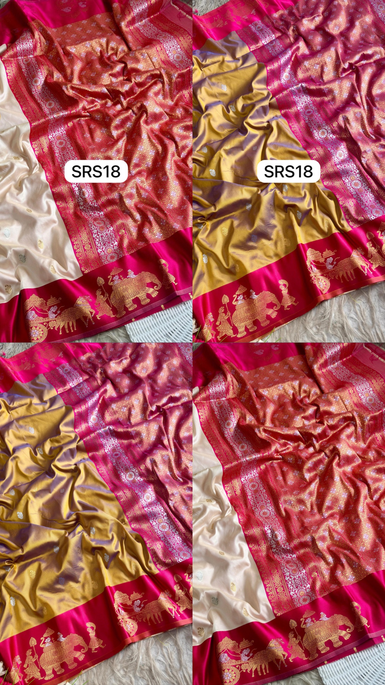 SRS18 Rajwadi silk