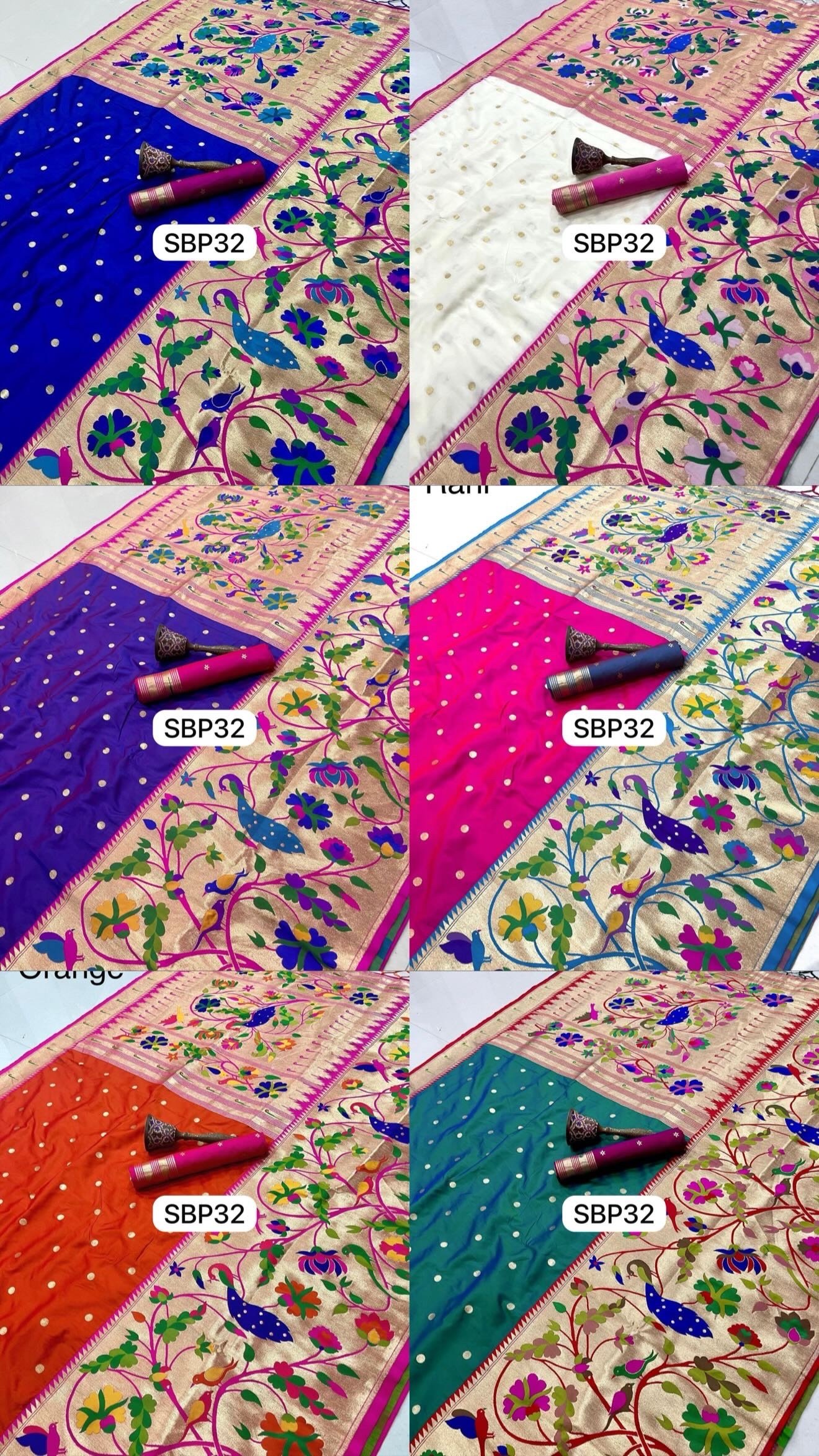 Big border Maharani Paithani SBP32